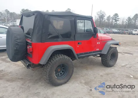 2004 Jeep Wrangler X from USA, damaged, VIN 1J4FA39S44P754913